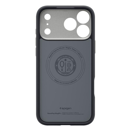 ETUI DO IPHONE 17 PRO do MAGSAFE SPIGEN NANO ORYGINALNE CZARNE CASE