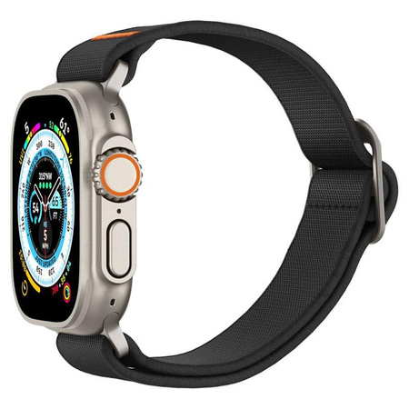 Spigen Fit Lite Ultra - Bracelet pour Apple Watch 42/44/45/49 mm (Noir)