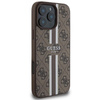Guess 4G Printed Stripes MagSafe - Case iPhone 16 Pro Max (brown)