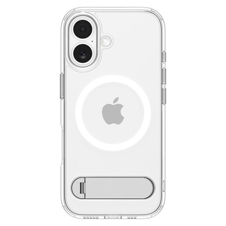 Spigen Ultra Hybrid S Mag MagSafe - Case for iPhone 17 (Clear/White)