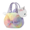 Fancy Pals – Big Bow Princess Cat Plush Toy with Silver Crown in a Colorful Bag 20 cm Eco-Friendly