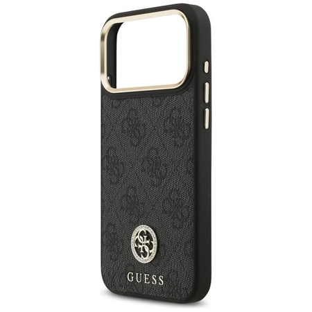 ETUI DO IPHONE 17 PRO MAX do MAGSAFE GUESS CZARNE ORYGINALNE ELEGANCKIE