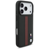 BMW M Perforated Stripe Logo MagSafe - iPhone 17 Pro Case (Red)