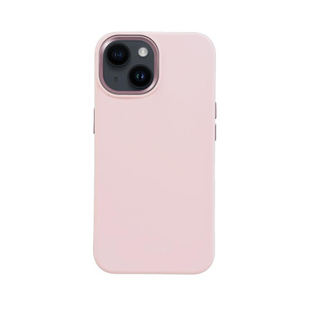 Crong Color Cover LUX Magnetic - iPhone 15 Plus MagSafe Case (Pink)