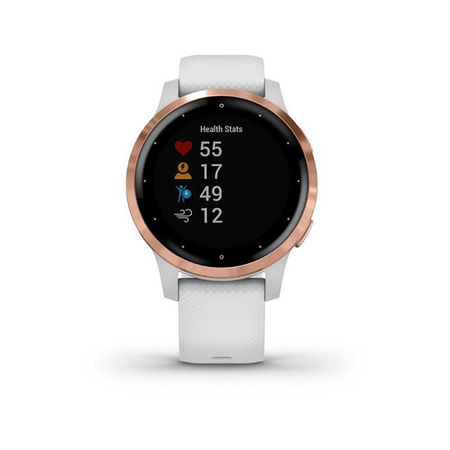Garmin Vivoactive 4S - 40mm-es okosóra (rózsaszín/fehér)