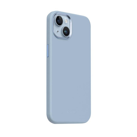 Crong Color Cover LUX Magnetic - iPhone 15 Plus MagSafe Hülle (Blau)