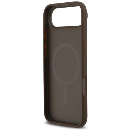 Guess 4G Circle Classic Logo MagSafe – Case iPhone Air (Brown)