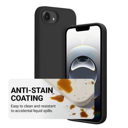 Crong Color Cover Magnetic do iPhone 16e – silikonowe etui z magnetycznym systemem MagSafe