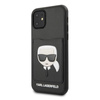 Karl Lagerfeld CardSlot - Etui iPhone 11 z kieszenią na karty (Black)