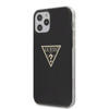 Guess Metallic Triange - Etui iPhone 12 / iPhone 12 Pro (czarny)