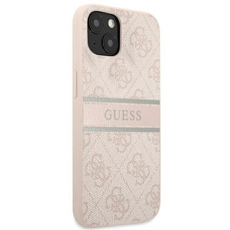 Guess 4G Printed Stripe - iPhone 13 Mini Tasche (rosa)