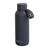 Quokka Solid con cinturino - Thermos in acciaio inossidabile da 510 ml con cinturino (ardesia)