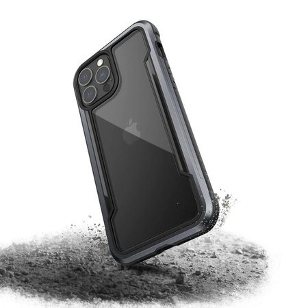 X-Doria Raptic Shield Pro - iPhone 13 Pro Max Case (Anti-bacterial) (Black)