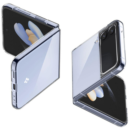 Spigen Airskin - Hülle für Samsung Galaxy Z Flip 4 (Transparent)