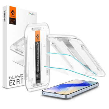 SZKŁO HARTOWANE DO GOOGLE PIXEL 9 PRO XL | 10 PRO XL SPIGEN Z RAMKĄ 9H 2x