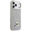 ETUI DO IPHONE 17 PRO MAX do MAGSAFE KARL LAGERFELD ORYGINALNE SZARE MODNE