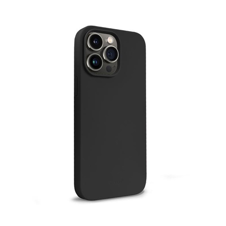 Crong Color Cover - Coque pour iPhone 14 Pro (noir)