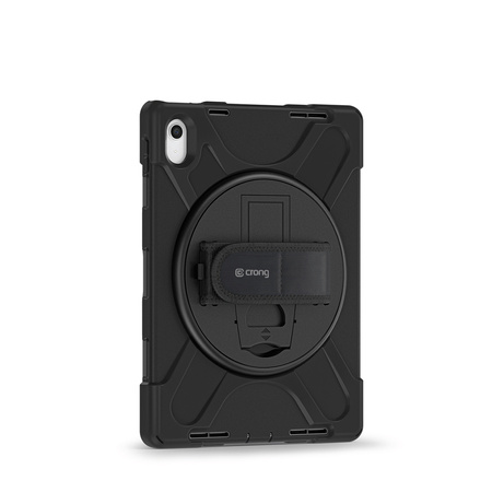 Crong Defender Plus - Panzerhülle für iPad 11" A16 (2025) / 10.9" (2022) (schwarz)