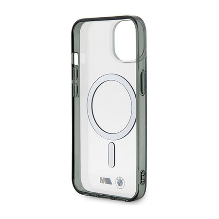 BMW Silver Ring MagSafe - iPhone 14 Plus Case (Transparent)