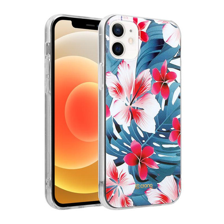 Crong Flower Case - Coque pour iPhone 12 Mini (motif 03)