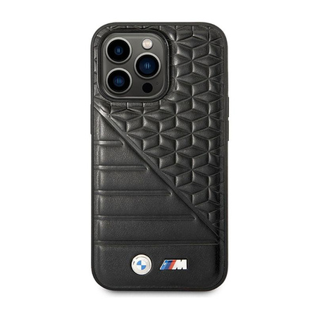 BMW Bi Pattern - Hülle für iPhone 14 Pro Max (Schwarz)