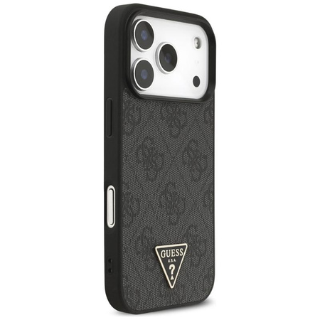 Guess 4G Strap Triangle Logo MagSafe - Case iPhone 17 Pro (black)