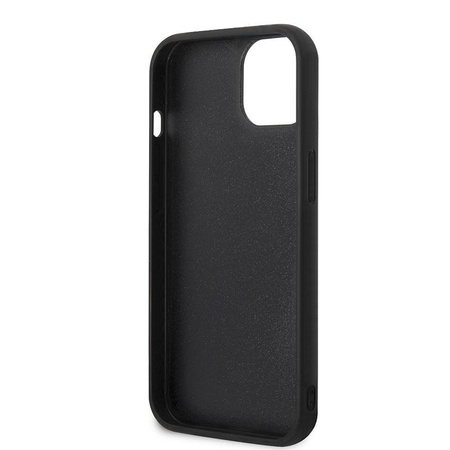 Karl Lagerfeld Ikonik 3D Karl & Choupette - iPhone 14 Tasche (schwarz)