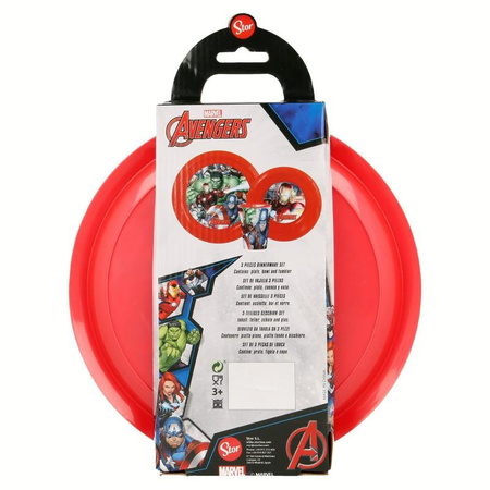 Avengers - Geschirrset (Teller, Schüssel und Becher)