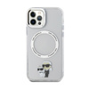 Karl Lagerfeld NFT Karl & Choupette MagSafe - Etui iPhone 12 / iPhone 12 Pro (Przezroczysty)