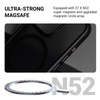 Crong Hybrid Frost MAG Cover - Case with MagSafe for iPhone 16 (black)