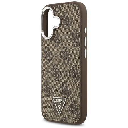 Guess 4G Triangle Logo MagSafe - Case iPhone 17 (brown)