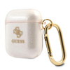 Guess Coloured Glitter - Étui pour Airpods (or)