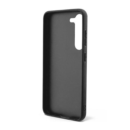 Pouzdro Guess 4G Bottom Stripe Metal Logo Collection - Samsung Galaxy S23+ (černé)