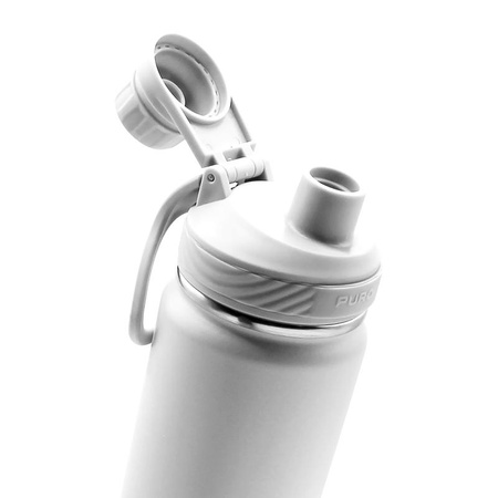 PURO Outdoor - Butelka termiczna ze stali nierdzewnej 500 ml (Light Grey)