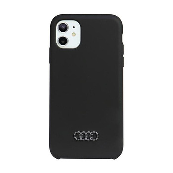 Audi Silicone Case - Coque pour iPhone 12 / iPhone 12 Pro (Noir)