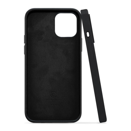 Crong Color Cover - iPhone 12 / iPhone 12 Pro Tasche (schwarz)