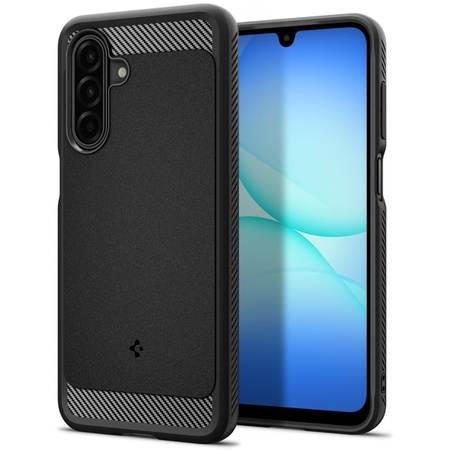 ETUI DO GALAXY A17 4G | 5G SPIGEN RUGGED ARMOR ORYGINALNE CZARNE ELEGANCKIE