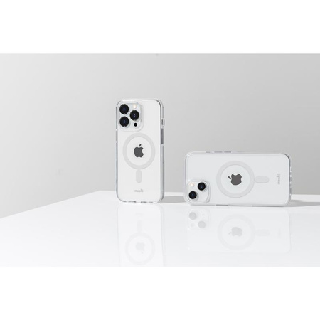 Moshi Arx Clear Slim Hardshell Case - iPhone 13 mini MagSafe Case (Crystal Clear)