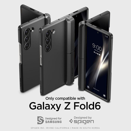 Spigen Tough Armor Pro Pen - Etui do Samsung Galaxy Z Fold 6 (Czarny)