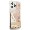 Guess Liquid Glitter Paisley - iPhone 13 Pro tok (arany)