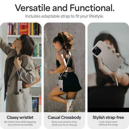 Spigen Cyrill Kajuk Classic Charm Mag MagSafe - Pouzdro pro iPhone 16 Pro Max (Krémová)