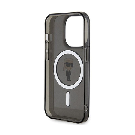 Karl Lagerfeld IML Ikonik MagSafe - iPhone 14 Pro Max tok (fekete)