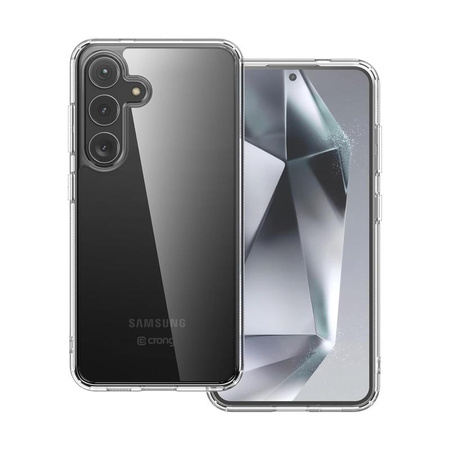 Crong Kristall-Schutzhülle - Samsung Galaxy S24+ Gehäuse (Transparent)
