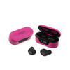 Guess True Wireless Earphones BT5.0 5H - TWS sluchátka + nabíjecí pouzdro (purpurová)
