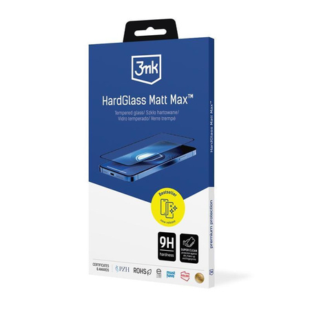 3mk HardGlass Matt Max - Matte Tempered Glass for Samsung Galaxy S25