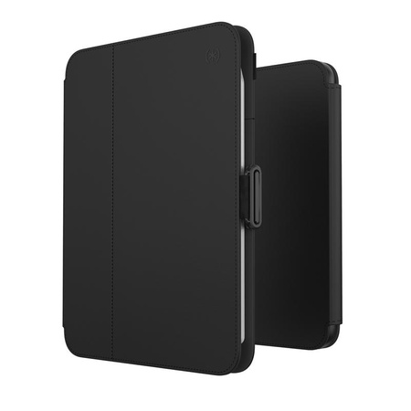 Speck Balance Folio - Étui pour iPad mini 7 (2024) / mini 6 (2021) avec revêtement MICROBAN (Noir)