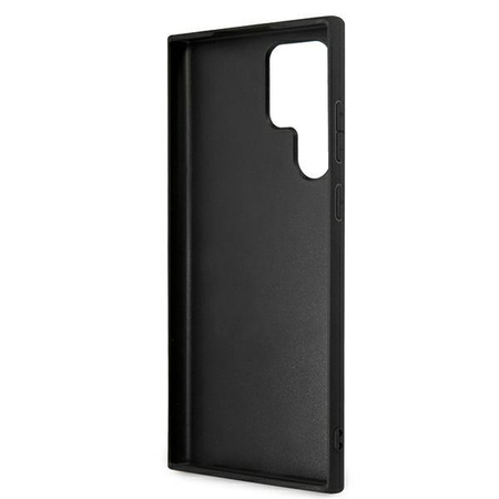 Guess 4G Big Metal Logo - Etui Samsung Galaxy S22 Ultra (szary)