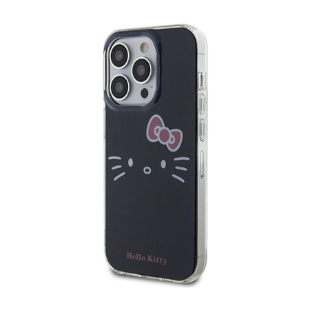 Hello Kitty IML Kitty Face - iPhone 15 Pro Max Case (black)