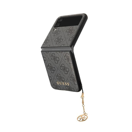 Guess 4G Charms Collection - tok Samsung Galaxy Z Flip 4 készülékhez (szürke)