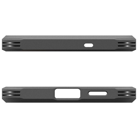 Custodia Spigen Tough Armor MagSafe per Samsung Galaxy S25 FE (Nero)